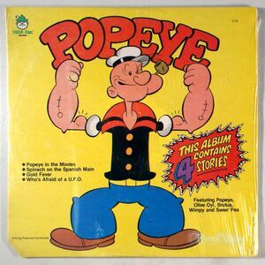 Popeye - This Album Contains 4 Stories (1980) [SEALED] Vinyl LP • In the Movies